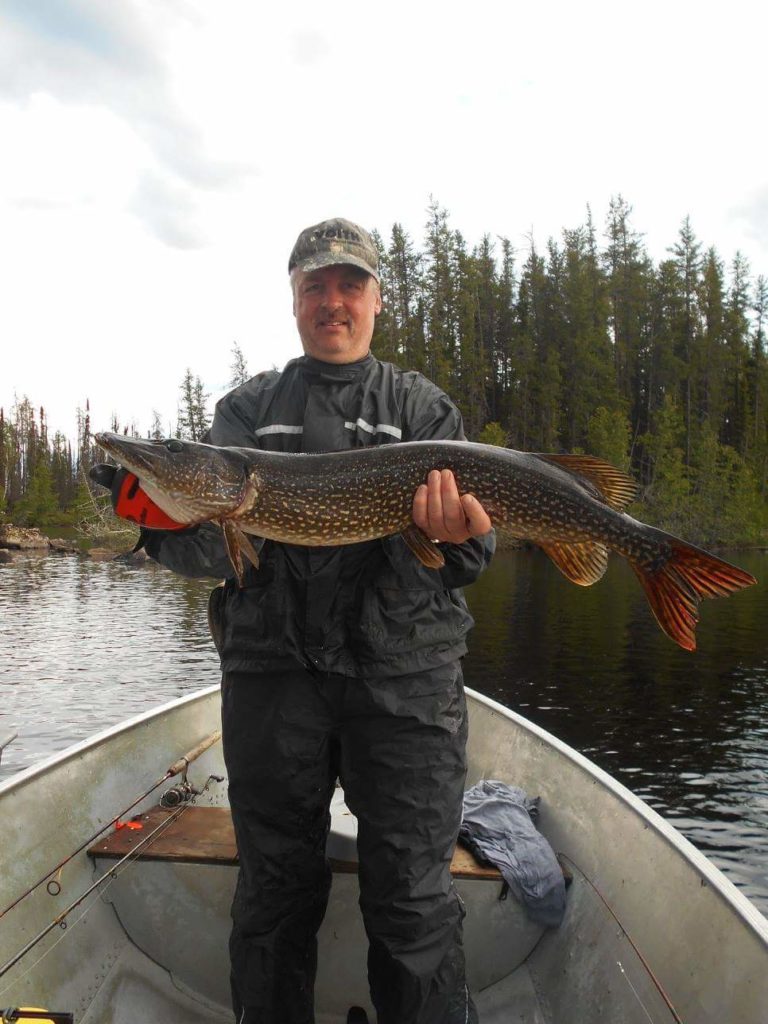 Largest Northern 39" - Rick Fischer Flindt Lake June 2015